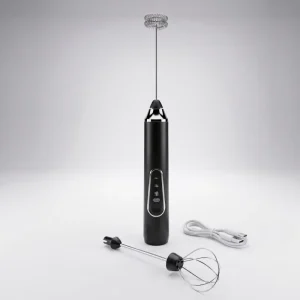 Plastic Rechargeable Handheld Eco Friendly Milk Frother Portable Coffee Mixer Electrical Egg Whisk