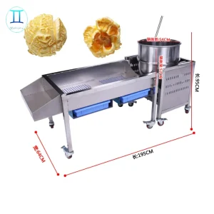Popcorn Machine Big Commercial Kettle Flavored Popcorn Maker Automatic Popcorn Machine