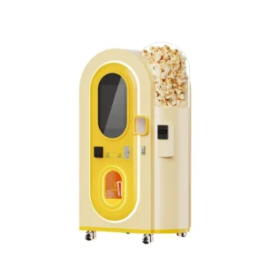 Popcorn Machine Coin operated Commercial Intelligent Unmanned Self service Vending Machine Electric Popcorn Machine