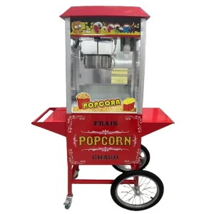 Popcorn Machine Commercial Factory Price Industrial Popcorn Making Machine Trolley Cart Wheels Maquina De Palomitas De Maiz