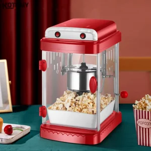 Popcorn Machine Commercial Household Fully Automatic Electric Popcorn Machine Small Mini