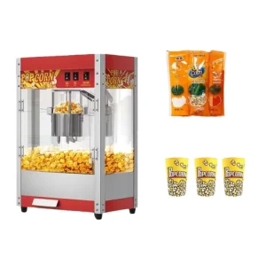 Popcorn Machine Snack Equipment Fully Automatic Commercial Cinema Snack Bar Food Processing