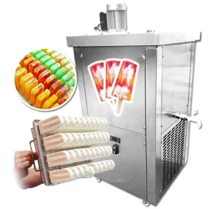 Popsicle Maker Stick Cream Pop Commercial Automatic Ice Cream Ice Lolly Making Machine