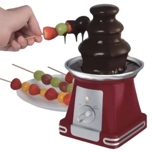Popular 3 Tier Electric Chocolate Fondue Fountain Machine for Parties Dip Strawberries Apple Vegetables Chocolate Fountain