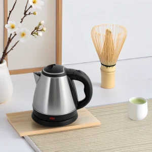 Popular BPA Free 1.2L Stainless Steel Electric Kettle KE06001 Hot Water Wasserkocher with Temperature Control Factories Price