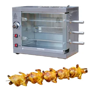 Popular Commercial Gas Chicken Rotisserie Oven Rotating Rotisserie Chicken Gas Grill Machine