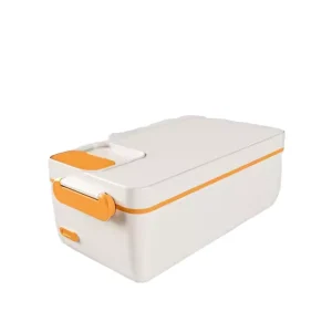 Portable 1L Stainless Steel Electric Multi-function Lunch Box Rechargeable USB Power Digital Control Self Heating Travel Picnic
