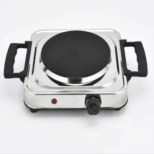 Portable 220V Small Kitchen Appliances Single Hot Plate Electric Cooker 1000W Temperature Controlled Heating Solid Hot Plate