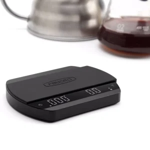 Portable 2KG /0.1g Waterproof Digital Coffee Scale With Automatic Timing Peeling Smart Coffee Bean Electronic Scale