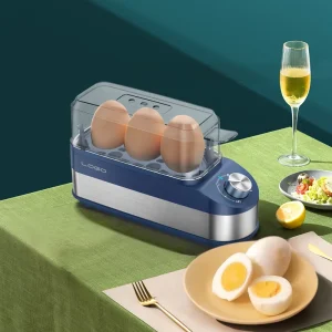 Portable 3 Egg Electric Boiler Dual Voltage for Travel Compact Living OEM ODM