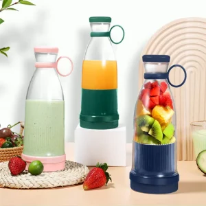 Portable 380ml Electric Fruit Juicer Blender Stainless Steel USB Charging for Hotel Use Lemon Orange Juicing Cup Smoothie