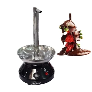 Portable 5 Tier 230W Chocolate Fountain Tap Chocolate Tempering Fountain for Household Use Melting Chocolate