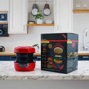 Portable 600W 3 in 1 Breakfast Maker Non Stick Easy Clean Egg Cooker Hamburger Sandwich Omelette Toaster for Home Use