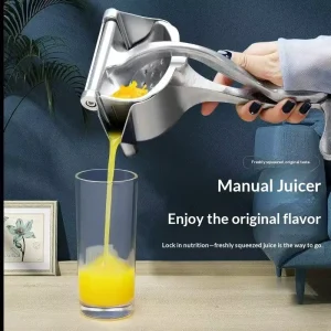 Portable Aluminum Alloy Multi functional Fruit Vegetable Juicer Juice Residue Separation Eco Friendly Design Modern Simplicity