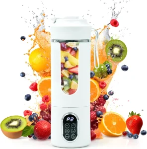 Portable Blender Cup Juice Extractor Juicer Mini Juicer Machine USB Rechargeable Smoothie Blender Cup Portable Fruit