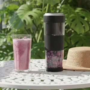 Portable Blender Large Capacity Easy Clean Personal Juice Maker for Home Office Rechargeable Fruit Vegetable Smoothie