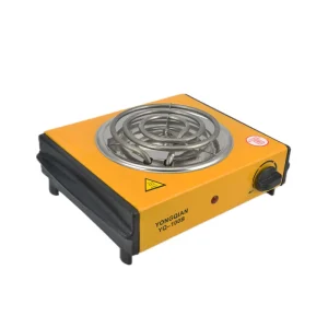 Portable Coil Single Burner Electric Stove 201 Stainless Steel Yellow Single Electric Hot Plate