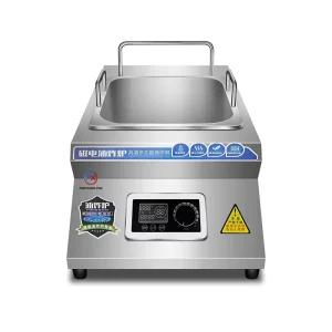 Portable Commercial Kitchen Oil Water Chips Fryer Basket Deep Frying Deep Fryer with Oil Filter for Donuts With Factory Custom