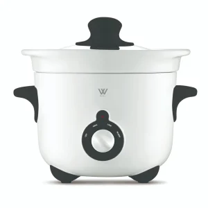 Portable Cooking Appliances Anti Spill 1.0 1.5 2.0 L Slow Cooker With Ceramic Pot Cooker
