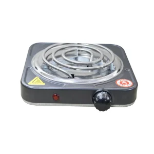 Portable Eco Friendly Stainless Steel Electric Hot Plates with Coil Heating 1000W/1500W for Home & RV Use