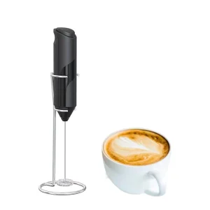 Portable Electric Automatic Milk Frother OEM Wireless Handheld Battery Operated Foam Maker Household Plastic Bubbler Hotel Use