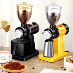 Portable Electric Coffee Grinder Variable Granularity Household Coffee Powder Making Machine Cocoa Beans Grinding