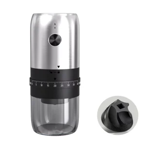 Portable Electric Coffee Grinder Wireless Rechargeable Food Grade Burr for Home Office Portable Coffee Bean Mill