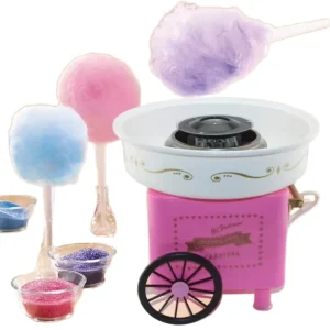 Portable Electric DIY Mini Cotton Candy Maker Machine Household Application