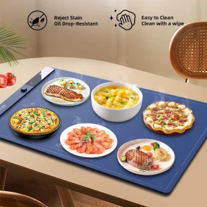 Portable Electric Food Hot Plate Warmer No Odor Digital Control Electric Buffet Warming Tray