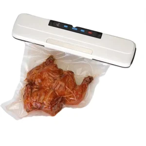 Portable Electric Food Vacuum Sealer Automatic Bag Sealing Machine for Household Food Preservation