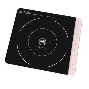 Portable Electric Induction Hob Hot Plate Stove with Child Lock Timer for Home Hotel Kitchen Use Infrared Cooker Glass Housing