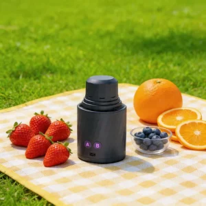 Portable Electric Juicer Sports Blender Shaker Usb Fruit Blender Rechargeable with 600ML Capacity Gym Home Travel Office