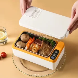 Portable Electric Lunch Box USB Rechargeable Water free Insulated Electric Lunch Box Suitable for Outdoor Travel