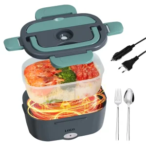 Portable Electric Lunch Boxes PTC Wireless Self Heating Lunch Box 40W Mini Professional Portable Food Warmer for Travel