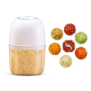 Portable Electric Mini Food Chopper Processors Wireless Kitchen Use Automatic Meat Vegetable Garlic Grinder