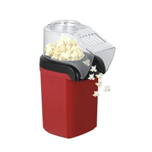 Portable Electric Plastic Household Automatic Mini Tabletop Hot Air Popcorn Maker with Quick Heat Technology for Home Use
