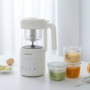 Portable Electric Steam Cooker Blender Multi Functional Complementary Food Rice Paste Food Processor Blender for Baby