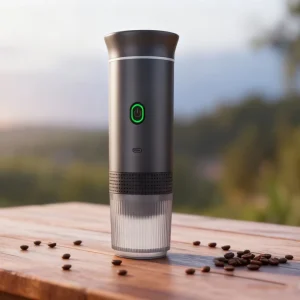 Portable Espresso Machine 20Bar High Pressure Rechargeable Battery Coffee Maker Compact for Travel Outdoor Home Fast Brew