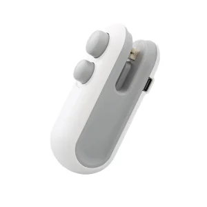 Portable Handheld USB Charging Dual Purpose Plastic Packaging Small Food Sealer Mini Household Vacuum