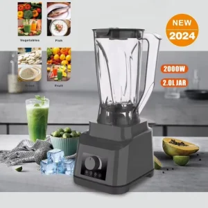 Portable Heavy Duty Blender 2L for Smoothies Commercial and Home Use