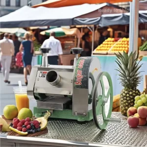 Portable Home Commercial Stainless Steel Manual Sugarcane Juice Extractor Machine Ready to Ship Direct Order