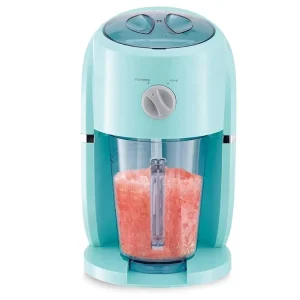 Portable Household Mini Slushy Machine Plastic Ice Shaver & Crusher for Quick Ice Drink Preparation