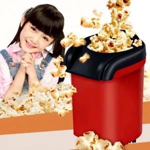 Portable Household Popcorn Makers Mini Tabletop Hot Air Popcorn Popper for Cookware