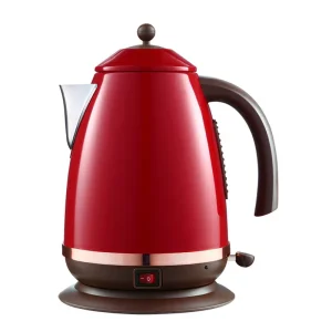 Portable Insulated Electric Water Kettle 304 Stainless Steel Automatic Shut off Constant Temperature Push Button Control Retro