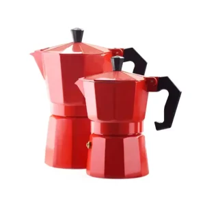 Portable Italy 1 3 6 Cup Aluminum Moka Pot Coffee Maker Electric Coffee Kettle Stove Top Coffee Maker