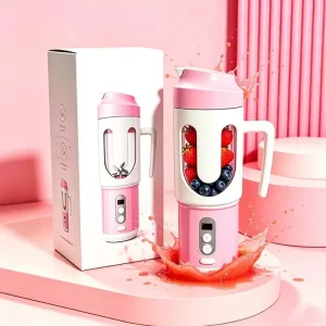 Portable Juicer Blenders Double Group Cutter Head USB Rechargeable Blender Battery Operated Smoothie Outdoor Household