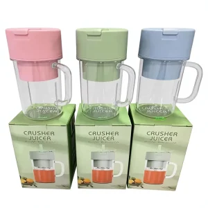 Portable Juicer USB Multi Function Smoothie Blender Personal Blender Fruit Juicer Cup With Powerful Blades for Office School Use