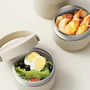 Portable Kids Food Jar Container Thermo Food Flask Kids Lunch Box Stainless Steel Insulated Soup Cup