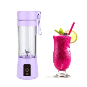 Portable Kitchen Appliances Milkshake Food Processor Blender Cup for Home Car Hotel Outdoor Use