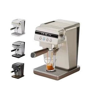 Portable Latte Cappuccino Coffee Maker 20Bar High Pressure Semi automatic Espresso Coffee Machine for Home Office